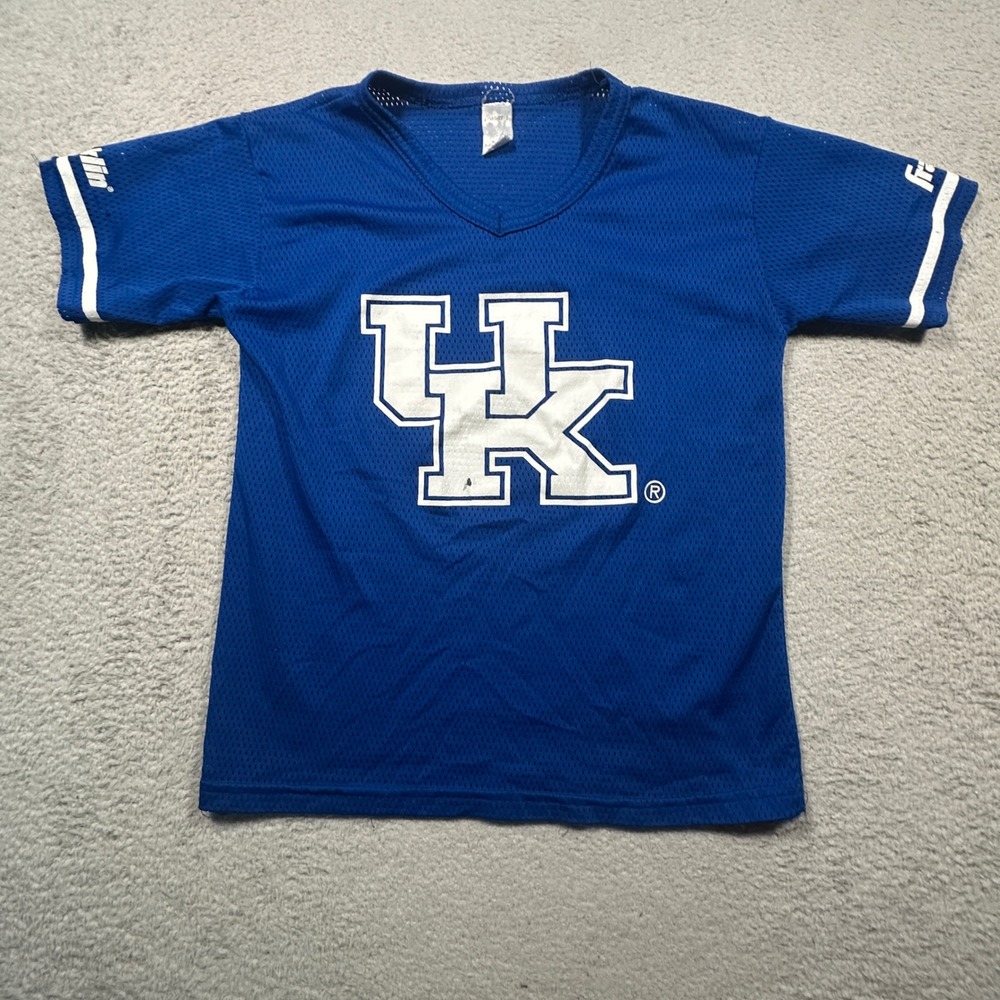 Vintage Y2K Franklin Kentucky Wildcats Jersey Womens S Blue Mesh UK Fan Gear